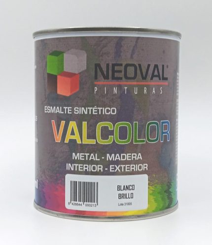 VALCOLOR NEGRO MATE 750 CC