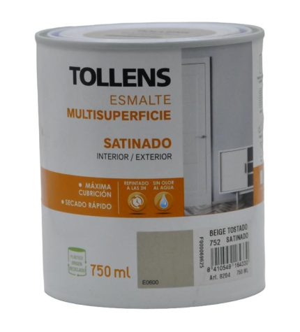 MULTISUPERFICIES SATINADO BEIGE TOSTADO 750 CC