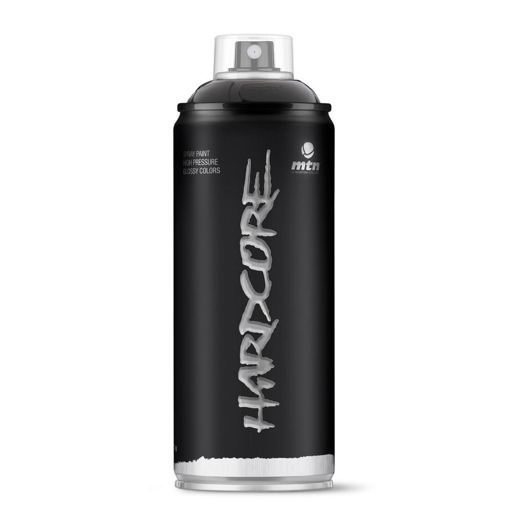 SPRAY [HARDCORE]  RV9011 NEGRO BRILLO 400 ML