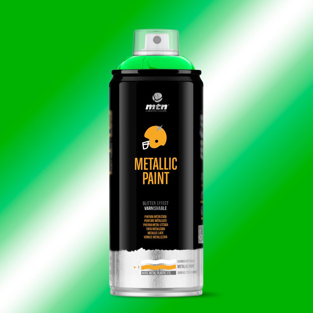 SPRAY [PRO] METALIC RAL 6035 VERDE   400ML