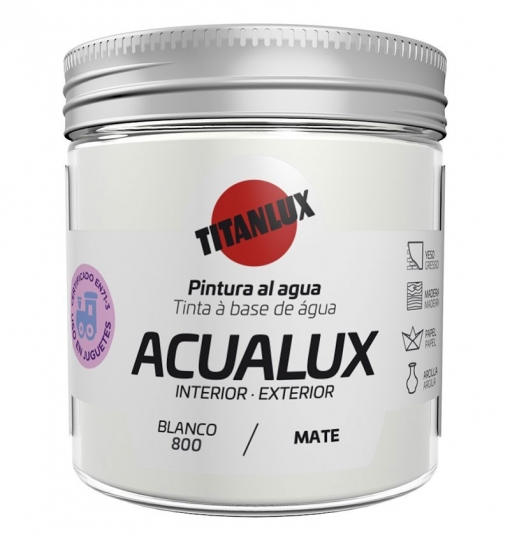 ACUALUX MATE BLANCO 75 ML